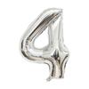 32-Inch US Number Birthday Party Balloons - Individual Aluminum Film
