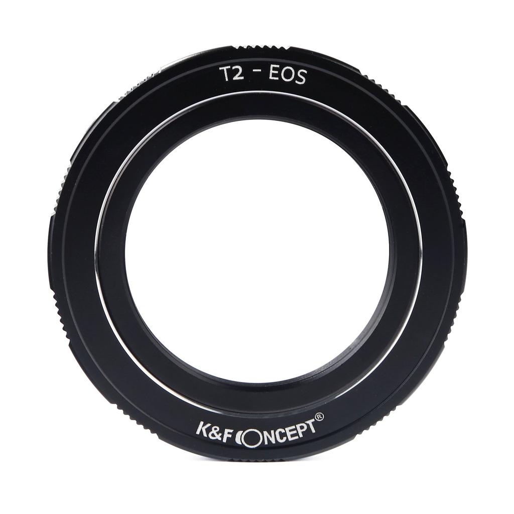 Concept Lens Mount Adapter Lenses To Canon EF K&F KF-T2EF (Converts T-Mount Mount)