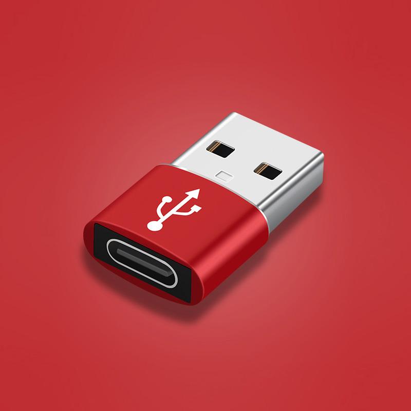 FONKEN Адаптер USB 3.0 TO Type C 3.1, зарядное устройство для ноутбука, USB-папа к USB C, женский конвертер для зарядки телефона, разъем USB-кабеля для наушников