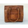 Bag Leather Vintage Shoulder Purse Large Tote Brown Satchel Handbag Women New