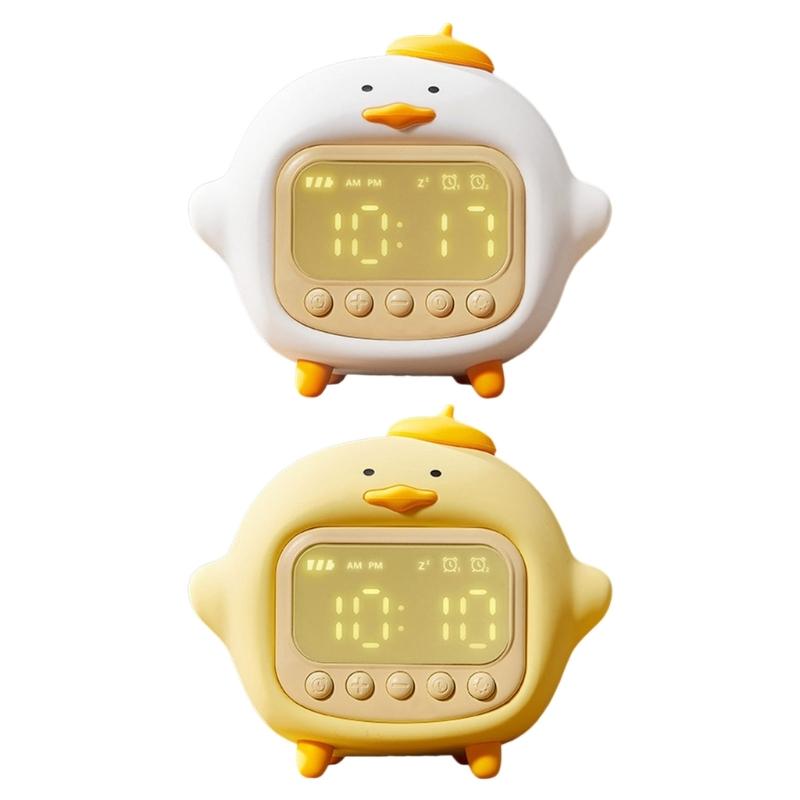 Duck Alarm Clock,Ok to Wake Clock Alarm Clock with Night Light for Kids Bedsides Alarm Clocks Birthday Gift Boys Girls