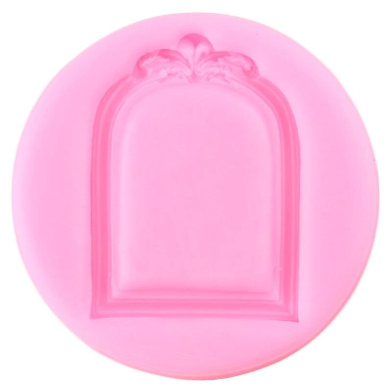 DIY зеркальная рамка, инструменты для украшения торта из помадки, шоколадный торт, силиконовые формы, кухонные формы для выпечки