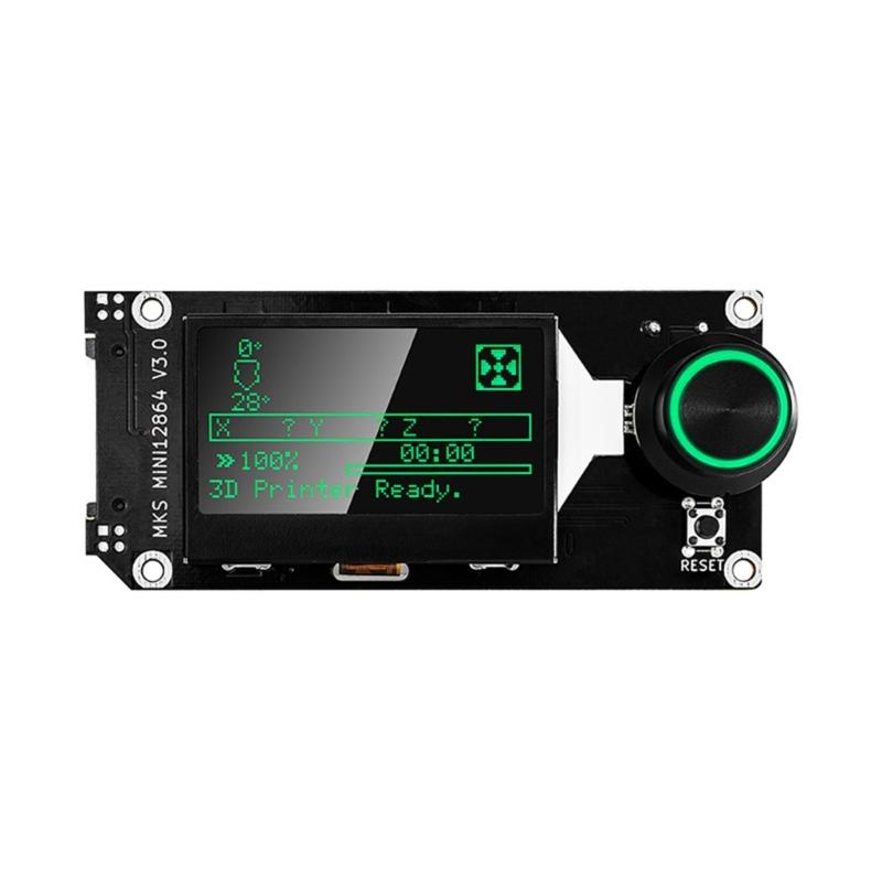 Аксессуары для 3D-принтера MINI12864 3.0 LCD 12864 для ЖК-дисплея Marlin - с держателем для карт