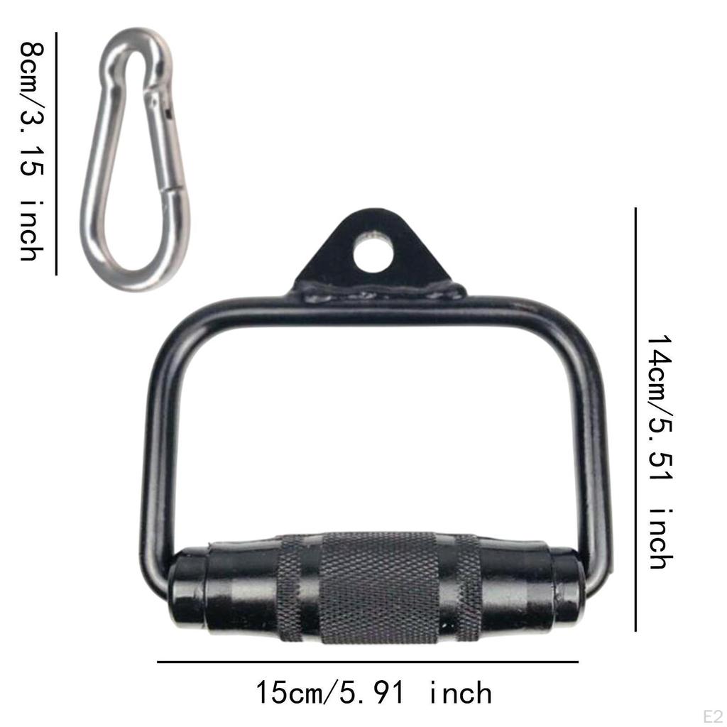 Pulldown D Handle Fitness Equipment Strength Training Professional Multifunction Cable Attachment
