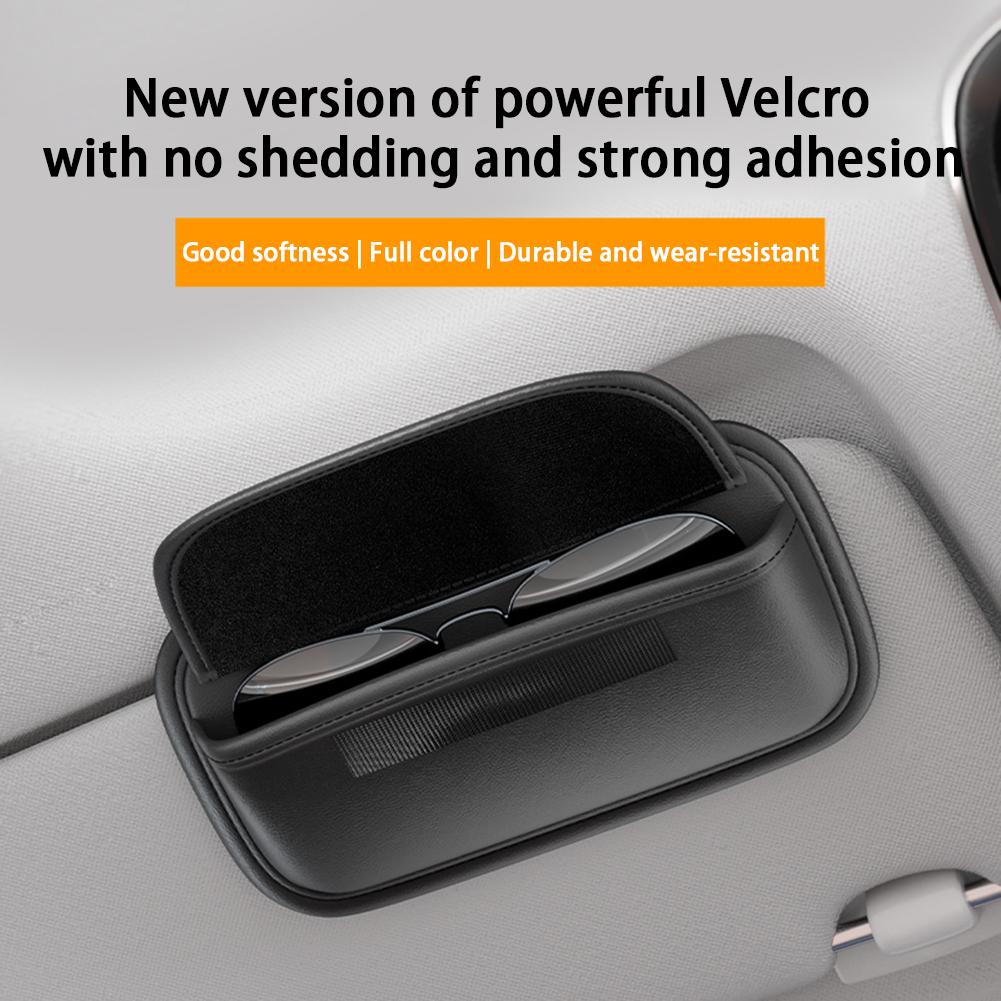 Автомобильный бокс для очков Футляр для очков Универсальный Солнцезащитный козырек Автомобильный футляр для солнцезащитных очков Защитный Органайзер для автомобильных очков Бокс Автомобильные аксессуары