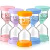 3/5/10/15/30 Minutes Colorful Hourglass Macaron Color Toy Sand Timer Gift Hourglass Timer  Children