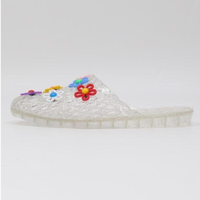 Desire Rose Women Summer Mule Sheer Jelly Slippers