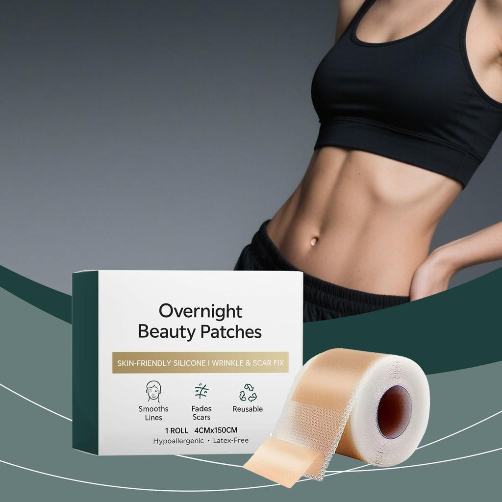 AMZ Skin Care Patches (1 roll), softens and reduces scars, smooths fine lines, gently nourishes and protects the skin, suitable for daily skincare