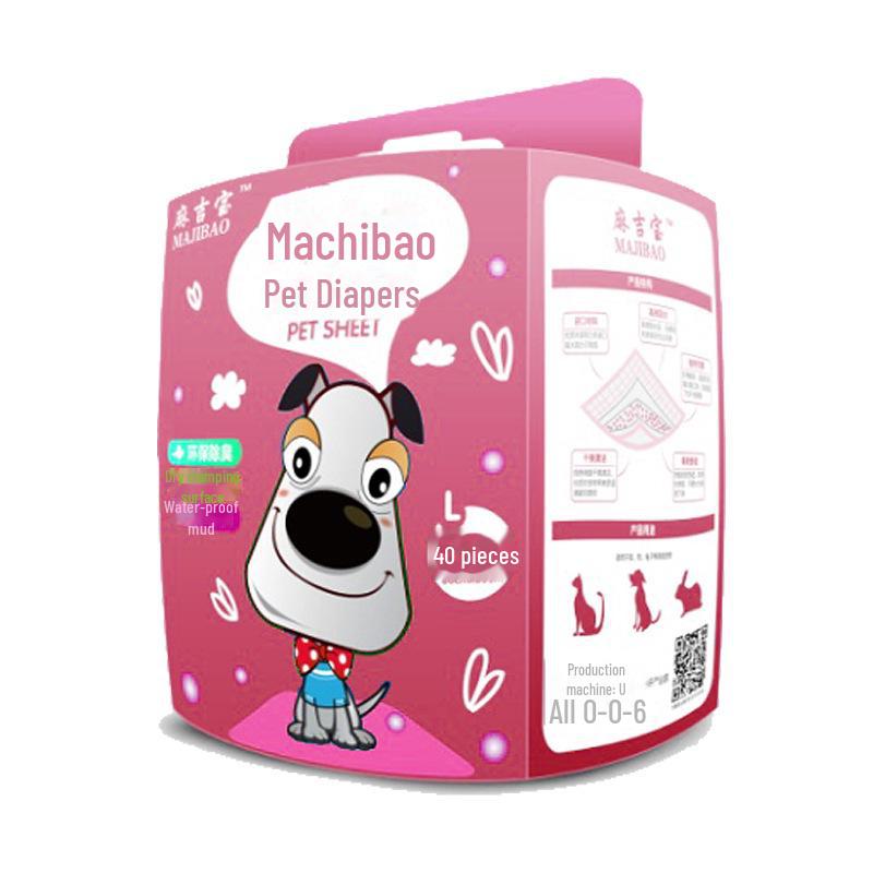 Одноразовые подгузники для собак - 100 шт. в упаковке