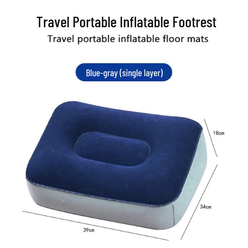 Надувная подушка для сиденья на концерте для миниатюрных девушек - Портативный уличный табурет и подставка для ног