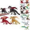 Lifelike Dinosaur Model Toys Crafted From High-quality Pvc Material Featuring Stunning Fire Rock And Ice Snow Designs For Kids