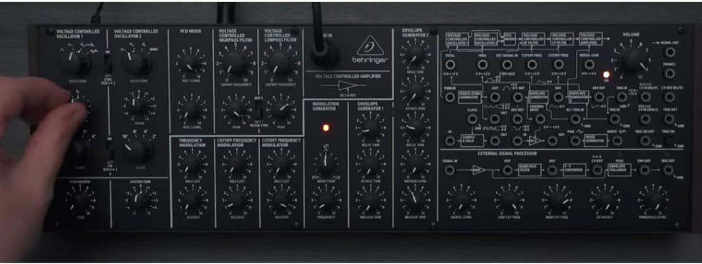 Behringer k-2 mk ii - syntezator analogowy