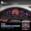 Декоративное кольцо рамки панели приборов для Porsche Cayenne Panamera Macan Cayman Boxster 2010-2022