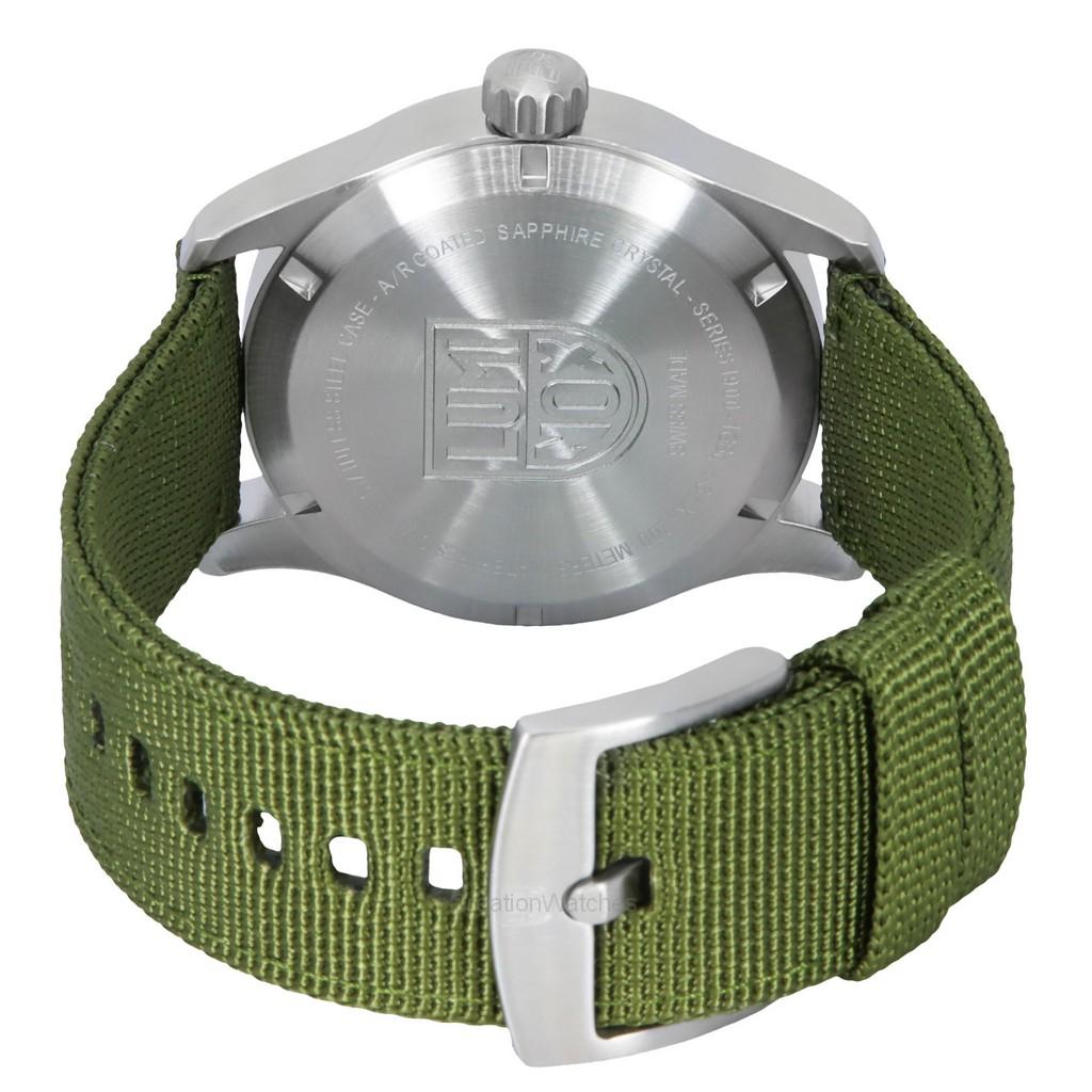 Luminox Мужские часы Atacama Field Cloth с ремешком из ткани цвета слоновой кости, автоматические, для дайвинга XL.1907.NF 200M