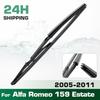 Задние стеклоочистители, Премиальные всесезонные стеклоочистители Замена для Alfa Romeo 159 универсал 2005-2011