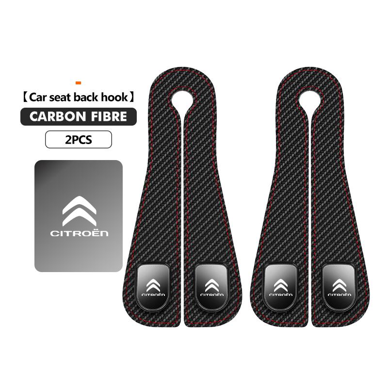 Car Seat Back Headrest Hook Strong Load-bearing Storage Hanger For Citroen Jumper Celysee Cactus Picasso Aircross Saxo Grand CW0