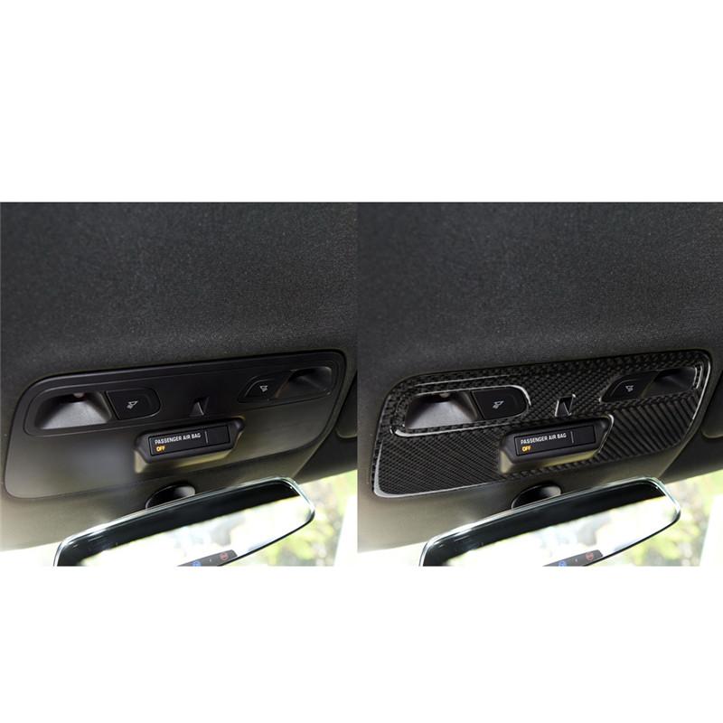 Подходит для Chevrolet Camaro 2017-2019 гг. Декоративная панель для освещения крыши из углеродного волокна. Внутренняя отделка. Наклейка на автомобиль из углеродного волокна.