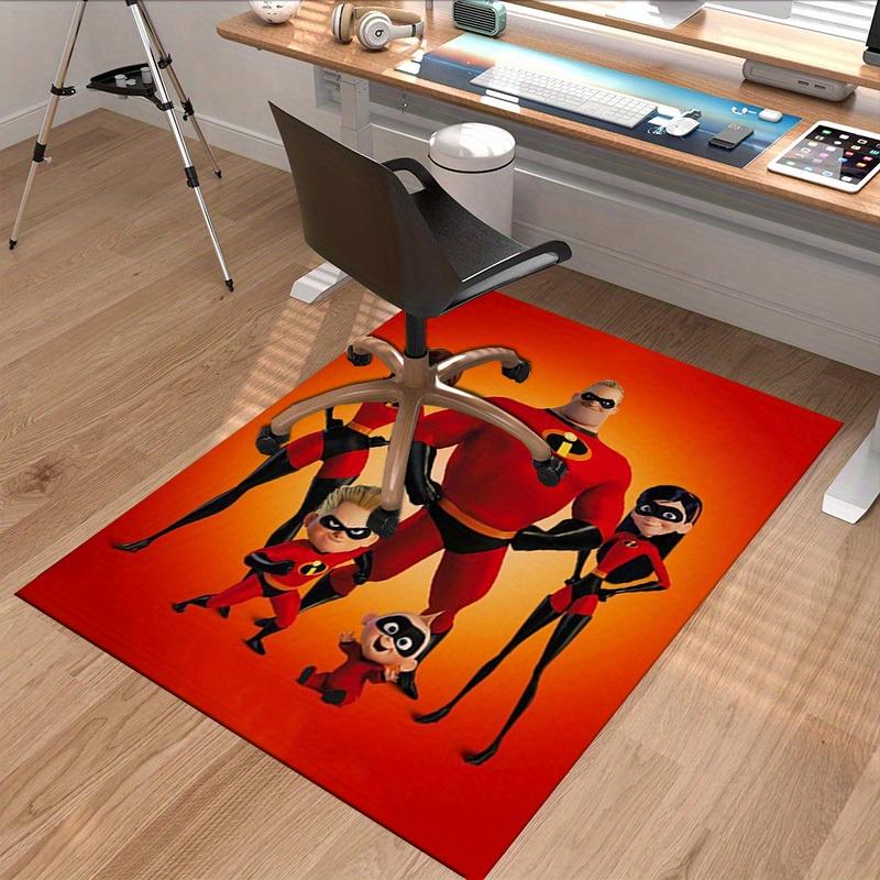 1pc. Incredibles Family Superhero Carpet Rug for Home Office Chair Decoration Giftz041088