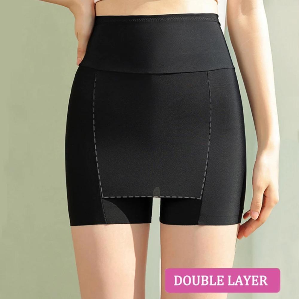 Бесшовные облегающие брюки с высокой талией, шелковое нижнее белье, новые летние брюки с низкой талией