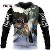 Duck Hunting 3D All Over Printed Mens Hoodie Unisex Hoodies Sweatshirt Autumn Duck with Green Head Streetwear Casual Jacket Trac
