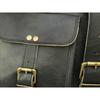 Leather Shoulder Satchel Laptop Bag Messenger (Handmade Bag) Men Vintage