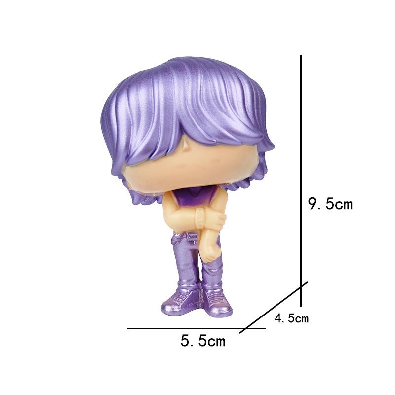 10 шт. Kpop Фигурка Охотников на демонов ПВХ Модель Аниме Фигурка Коллекция Статуэтка Украшение для стола Куклы Детские игрушки Подарки на Хэллоуин