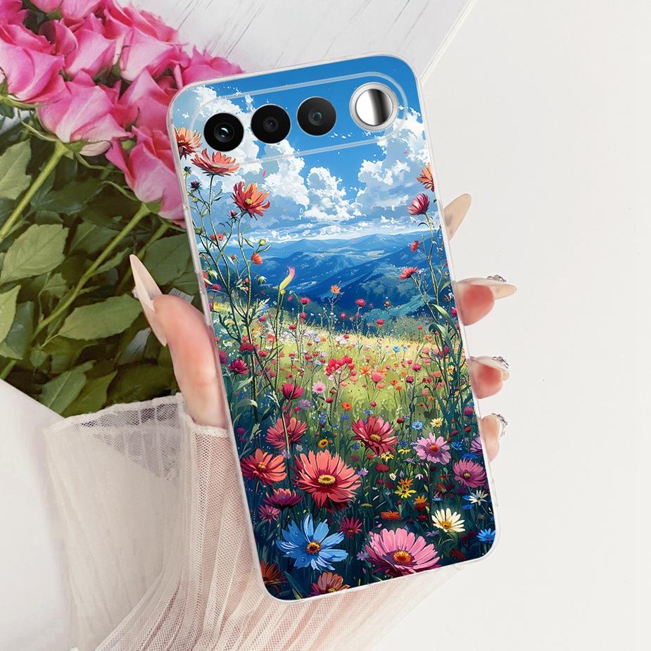 Чехол для Realme 16 5G RMX5171 Милый Кот Модный Расписной Чехол Мягкий Силиконовый Защитный Чехол Для Realme 16 Realme16 5G Чехол для Телефона