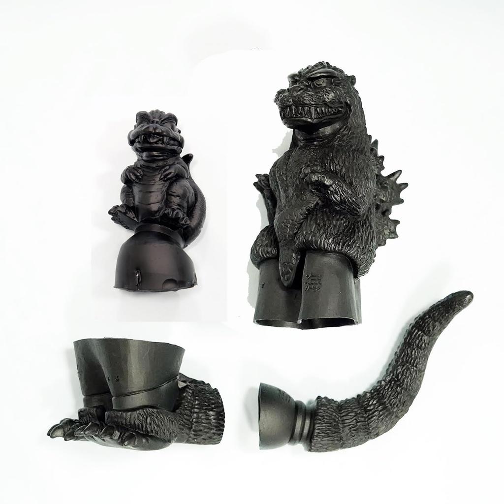 Mamegodzilla Soft Vinyl Kit Reprint Soft Vinyl неокрашенный сборочный комплект (1993) Немасштаб