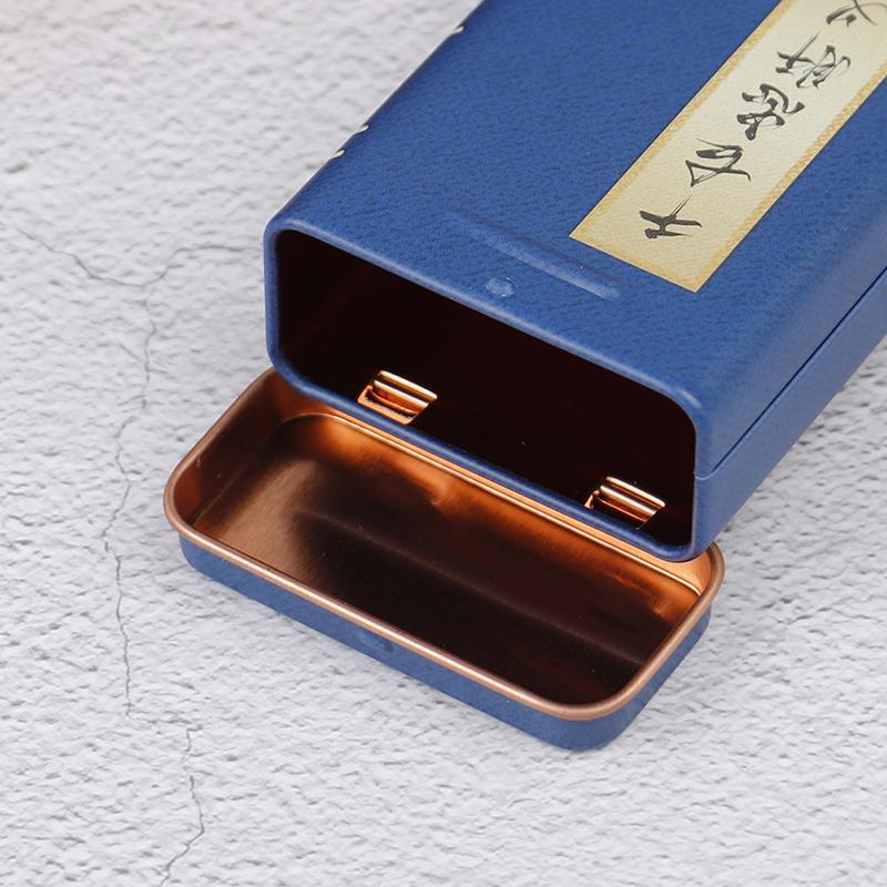 1 шт. портативный флип-металлический интегрированный креативный портативный ящик для хранения