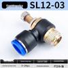 Пневматический дроссельный клапан Aokewen SL12-03