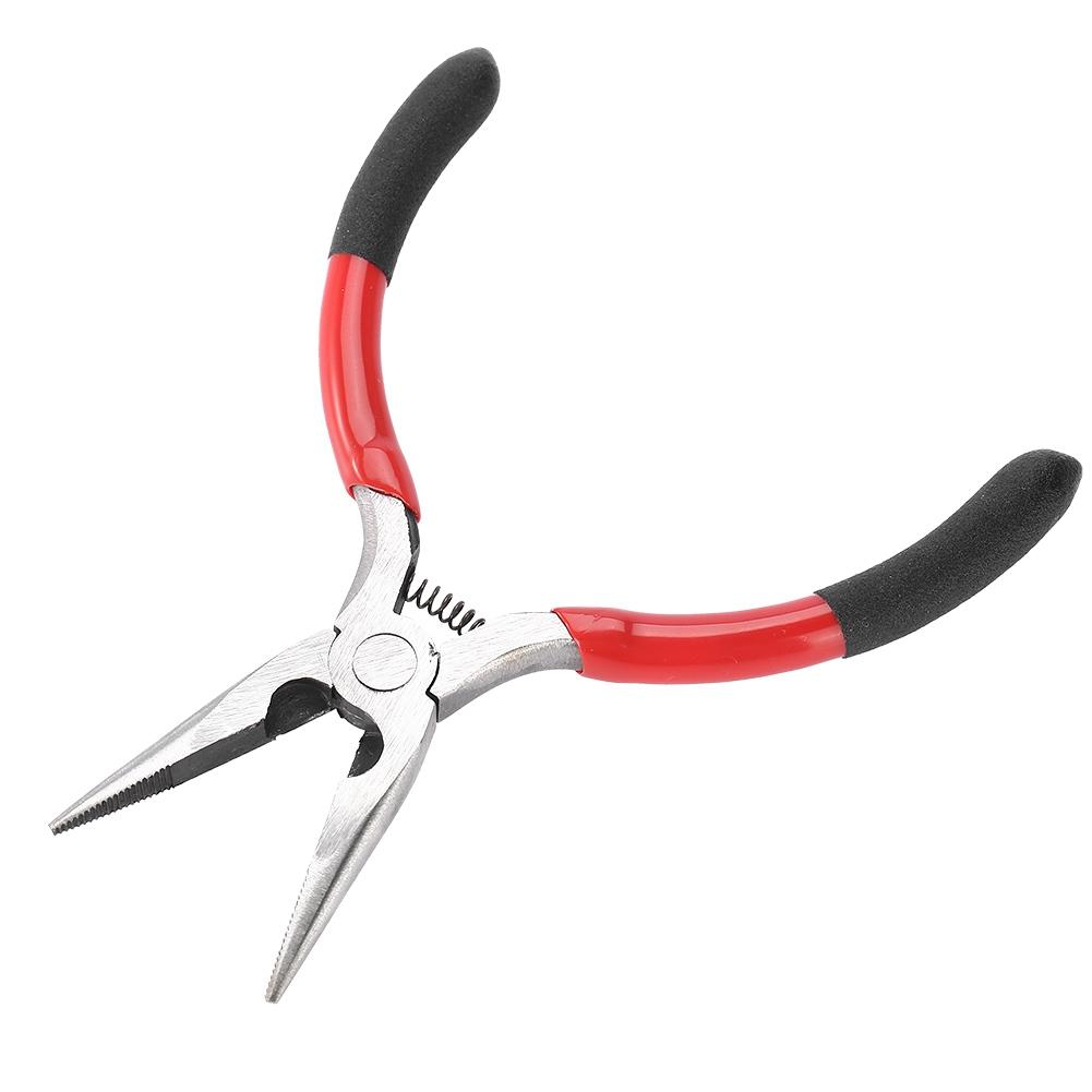Long Nose Pliers Needle Nose Pliers Double Color Handle Wire Cutting Tool