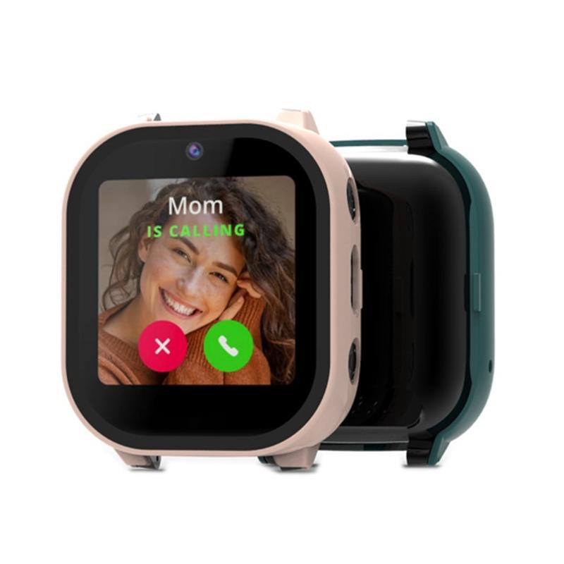 Защитное стекло с полной защитой для экрана Smartwatch, закаленное стекло + ПК, жесткий чехол-кейс, для использования в помещении и на улице, для JrTrack 3