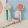 Pet Supplies Self-Cleaning Comb for Dogs & Cats - One-Button Hair Removal