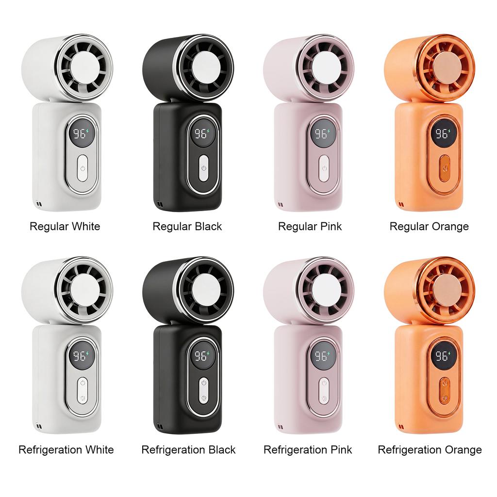 Portable Handheld Fan Mini Clip-on Fan With Umbrella Holder Function USB Rechargeable Personal Cooling Fan For Outdoor Camping
