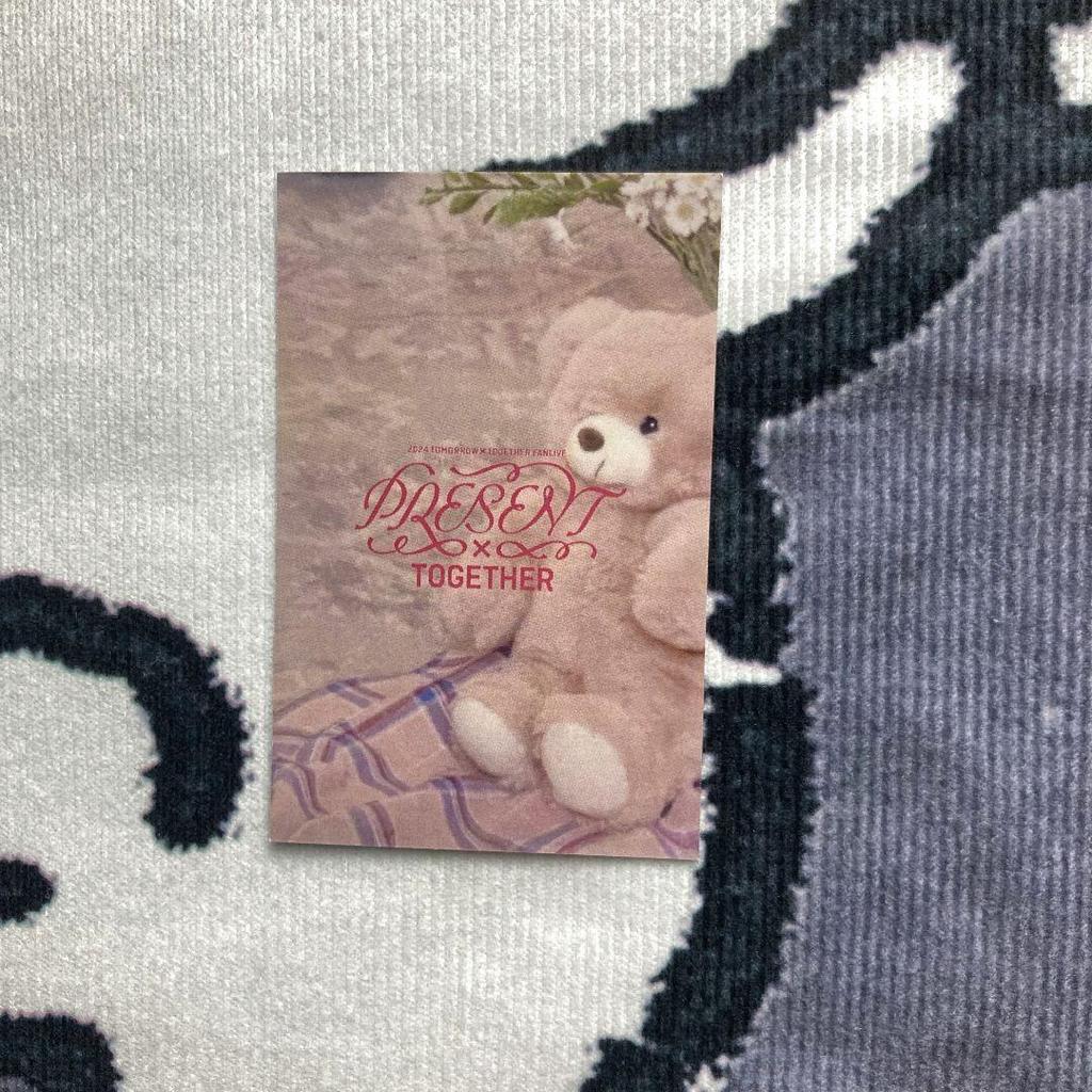 [USED] TXT MOAZONE FANLIVE YEONJUN TRECA 1 ticket