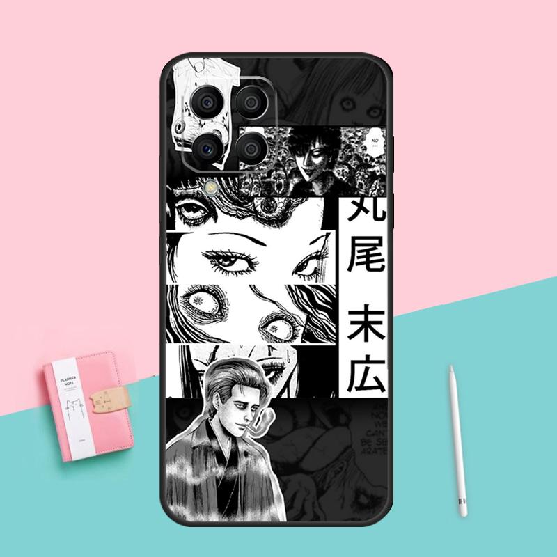 Стиль Хоррор Манга Для Samsung Galaxy M52 M32 M06 M16 M13 M14 M33 M12 M31 M55 M15 M11 M21 M35 M53 M34 M54 Чехол