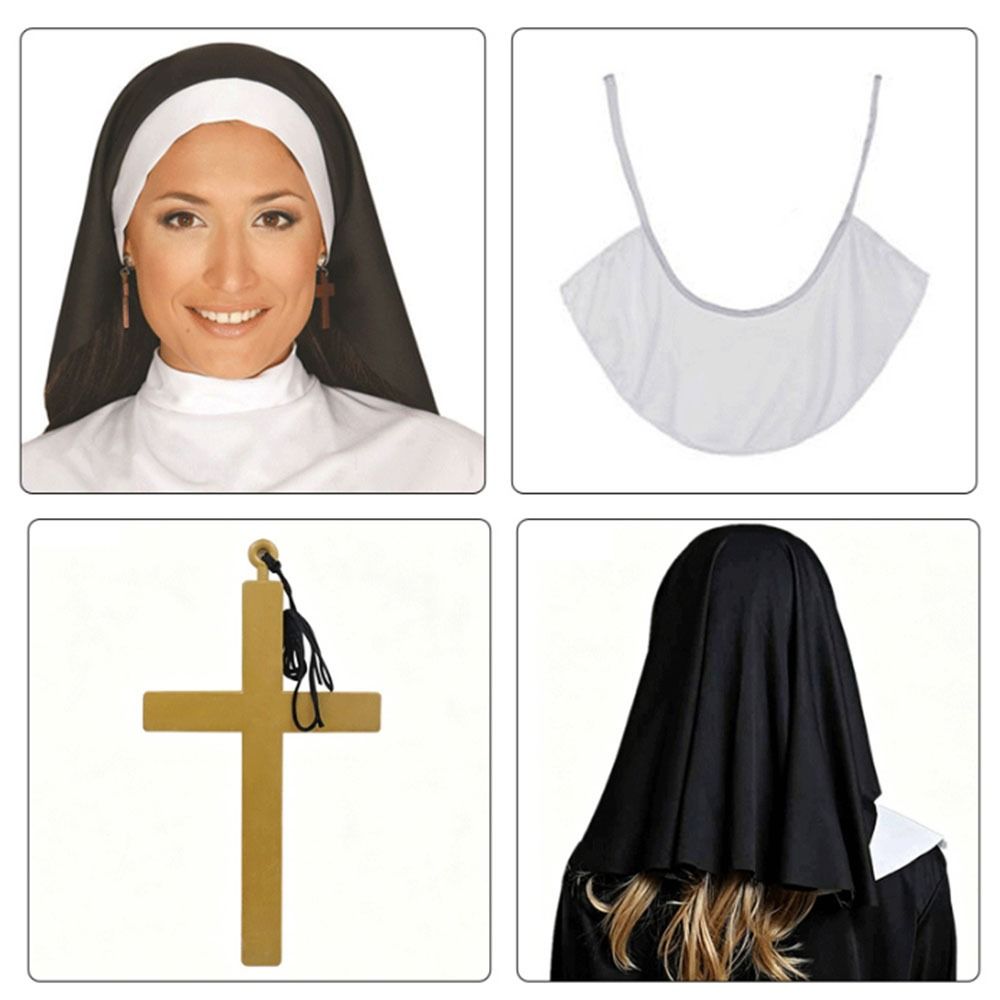 1/3Pcs Victorian Halloween Gothic Costume Creative Women's Halloween Costumes  Party Supplies