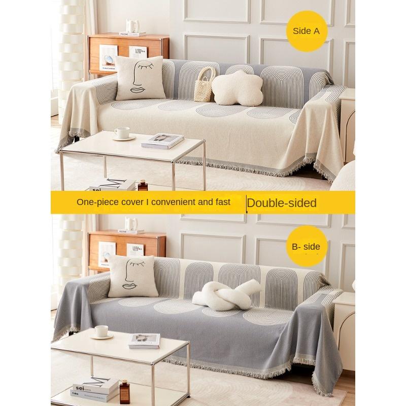 Sofa Cover Cloth, Sofa Cushion, Cover Cloth, Anti Cat Scratch, All-season Universal Non Slip Cover Blanket