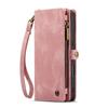 Suitable for IP17promax phone case, zipper wallet, Samsung S25 card slot, ZFOLD7 hand strap protective case, A17