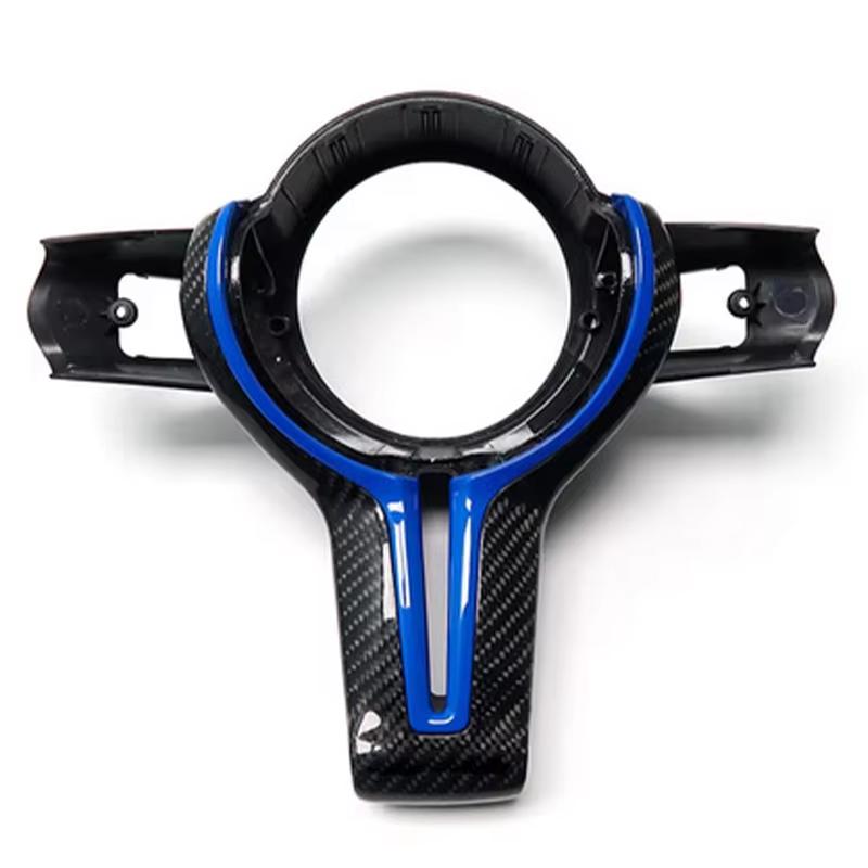 Steering Wheel Trim True carbon fiber frame For BMW M Series F80 F82 F10 F06 F12 F13 F15 F16 M-sport F20 F22 F30 F31 F32 F33 F36