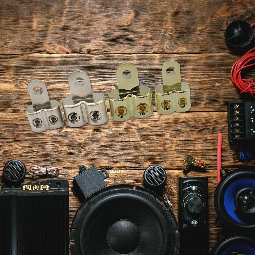 Блок распределения питания для автомобильной аудиосистемы, 2-полосное подключение, модификация автомобильной аудиосистемы, питание, прост в использовании для усилителей