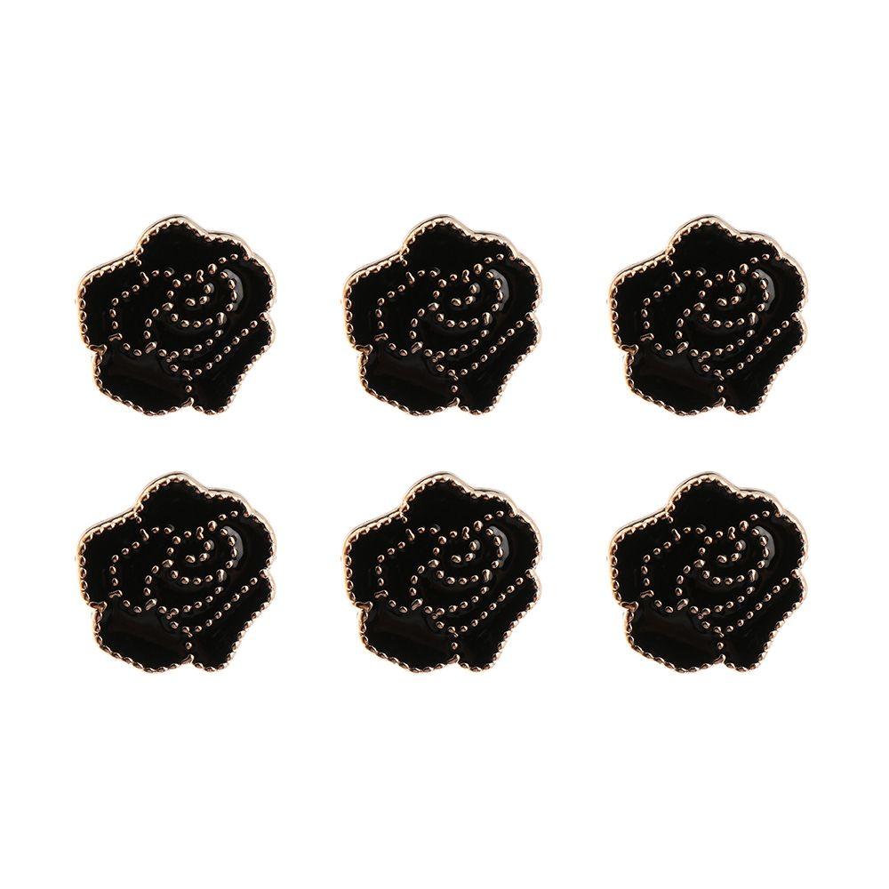 6PCS Clothing Crafts Decorative DIY Anti-exhaust Adjustable Coat Button Seamless buttons Detachable