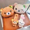 Подголовники Rilakkuma Korilakkuma Подушки для шеи в машину Подушки-игрушки Плюшевые подушки Подушки для салона автомобиля Подушки под поясницу для водительского сиденья