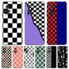 Чехол для телефона для Xiaomi Mi Poco X7 X6 X5 NFC X3 F7 Ultra F6 Pro F3 15 14T 14 13T 11 12 13 Lite Прозрачная ТПУ крышка искусство шахматной доски