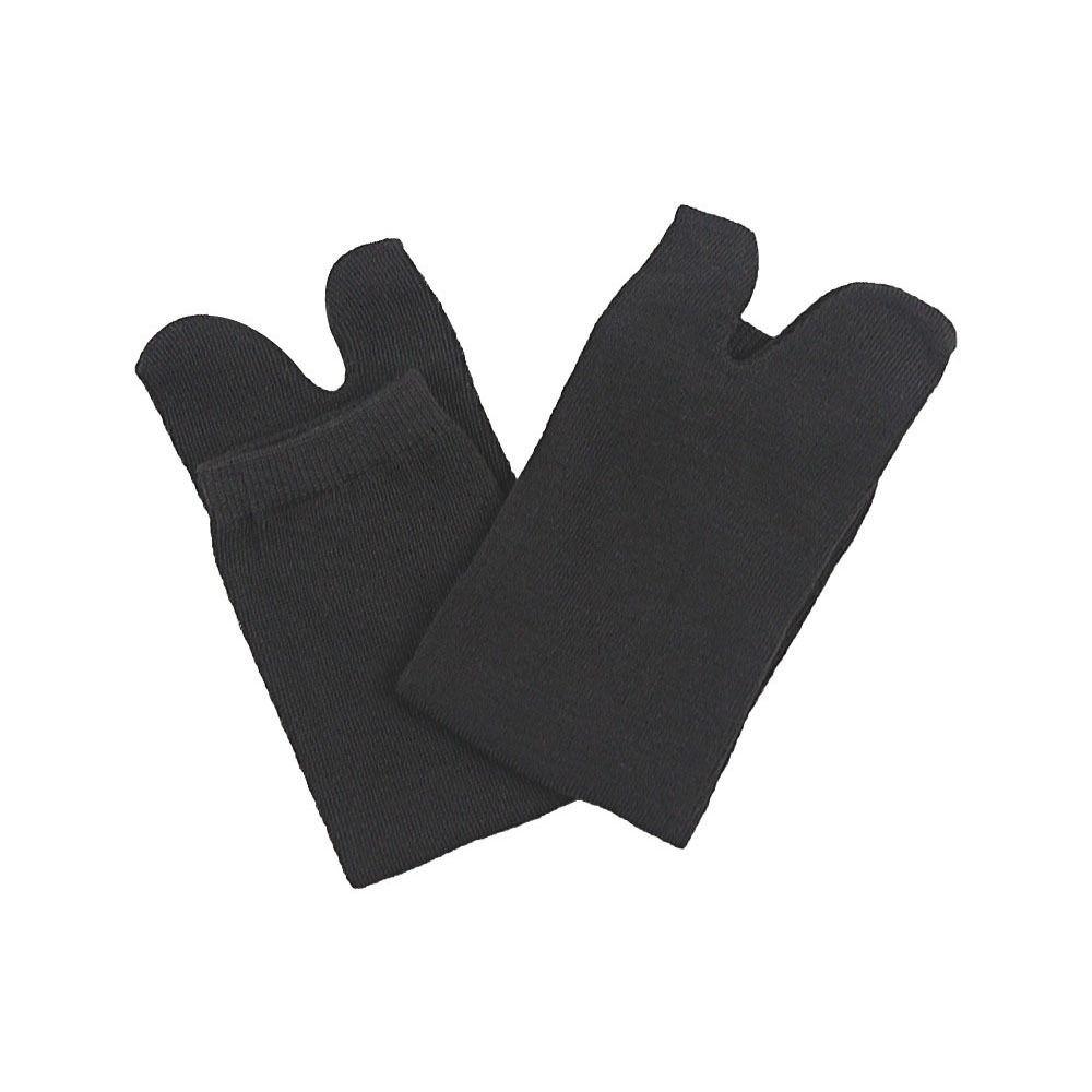 5 пар нескользящих хлопковых носков с двумя пальцами, средней длины, с раздельным пальцем, короткие носки-гольфы, спортивные