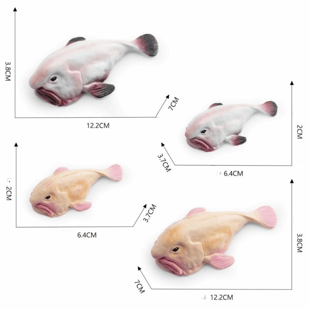 PVC Australia Deep-Sea Blobfish Model Simulation Kids Educational Toy Creative Action Figure Gifts