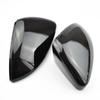 Rearview Mirror Cover Side Wing Rear View Mirror Case Covers Glossy Black For VW GOLF 7 MK7 MK7.5 GTI R GTE GTD 2013-2018
