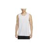 Dri-FIT Versatile Solid Color Crew Neck Casual Sleeveless Vest Men Tops White DV9834-100