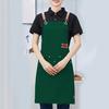 Водонепроницаемый фартук для мужчин и женщин, антижировой Нержавеющий кухонный фартук для шеф-повара, кафе, магазина, официанта, барбекю, кухонные аксессуары