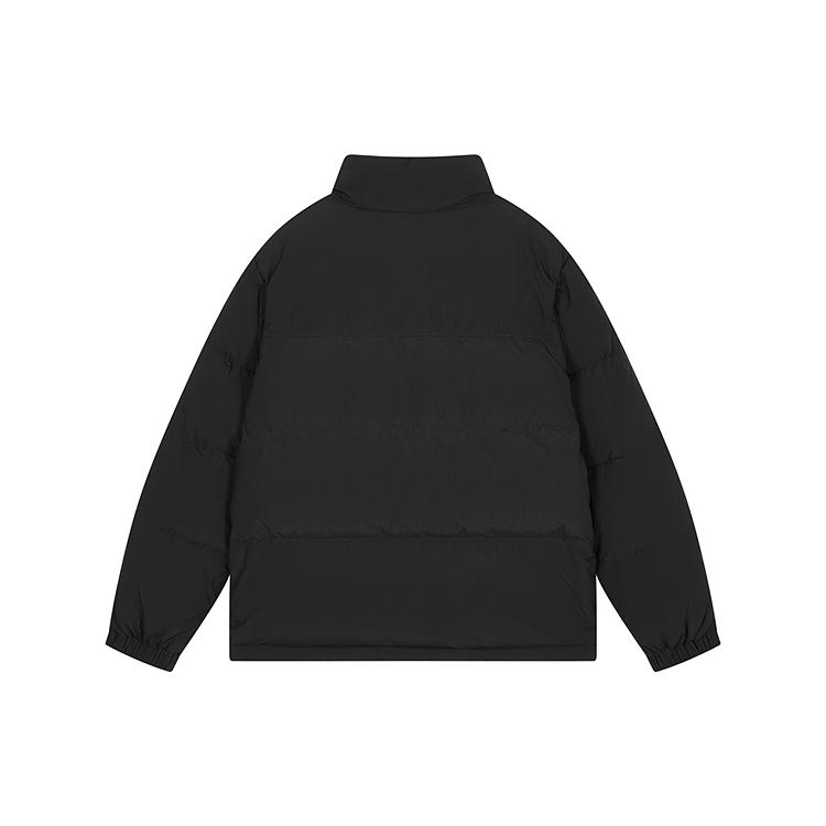 Champion Пуховик Унисекс Черный Стойка Толстый U5CDJSM011